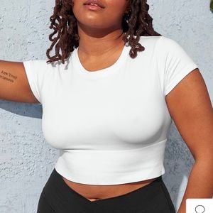 OFFLINE By Aerie Sidewalk
Seamless Cropped T-Shirt
